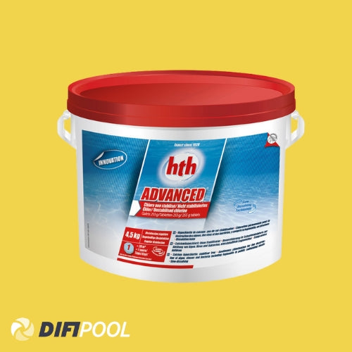 HTH Advanced Advanced Tablette 255g | Aktivchlorgehalt 71% | 4,5kg | für Sandfilter