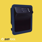 iQntrol Salzelektrolyseanlage SALT PRO 15g Cl/h selbstreinigende Zelle für private Pools bis 50m3 (Pumpenlaufzeit 8h)