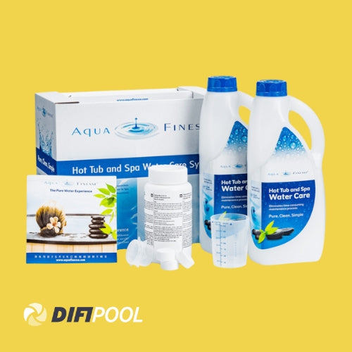 AquaFinesse mit Chlortabletten | Whirlpool Wasserpflegeset Verkaufsbox